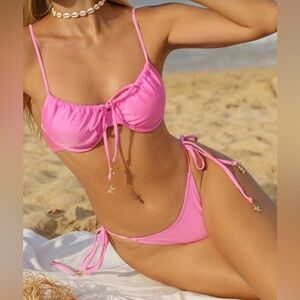Women's Pink Bikini Set